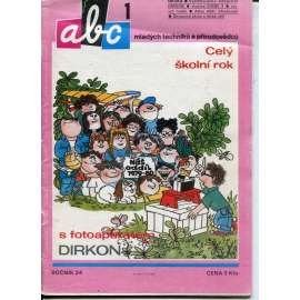 Časopis ABC, číslo 1., ročník 24/1979 [Jedno číslo časopisu. Obsahuje všechny vystřihovací modely na polokartonu - déčka]