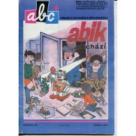 Časopis ABC, číslo 4., ročník 24/1979 [Jedno číslo časopisu. Obsahuje všechny vystřihovací modely na polokartonu - déčka]