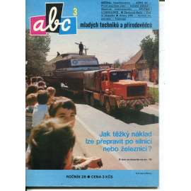 Časopis ABC, číslo 3. ročník 26/1981 [Jedno číslo časopisu. Obsahuje všechny vystřihovací modely na polokartonu - déčka]