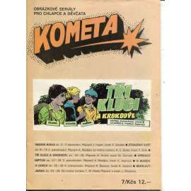 Kometa. Obrazové seriály pro chlapce a děvčata (komiks, časopis) - Kája Saudek