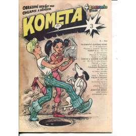 Kometa, číslo 3. Obrazové seriály pro chlapce a děvčata (komiks, časopis) - Kája Saudek
