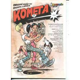 Kometa. Obrazové seriály pro chlapce a děvčata (komiks, časopis) - Kája Saudek