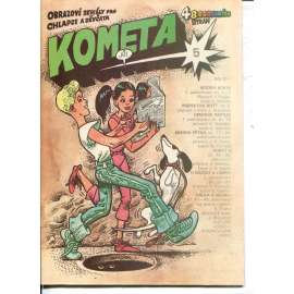 Kometa, číslo 5. Obrazové seriály pro chlapce a děvčata (komiks, časopis) - Kája Saudek
