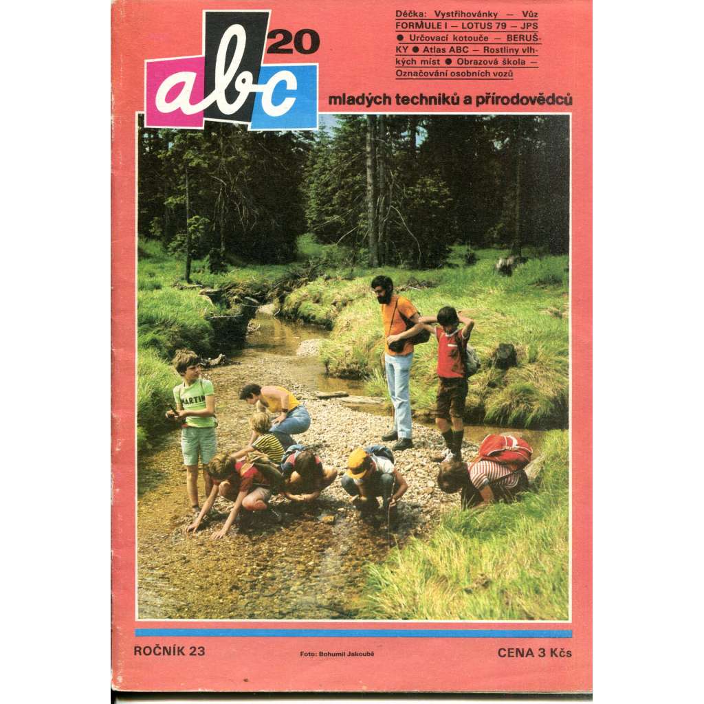 Časopis ABC, číslo 20., ročník 23/1979 [Jedno číslo časopisu. Obsahuje všechny vystřihovací modely na polokartonu - déčka]