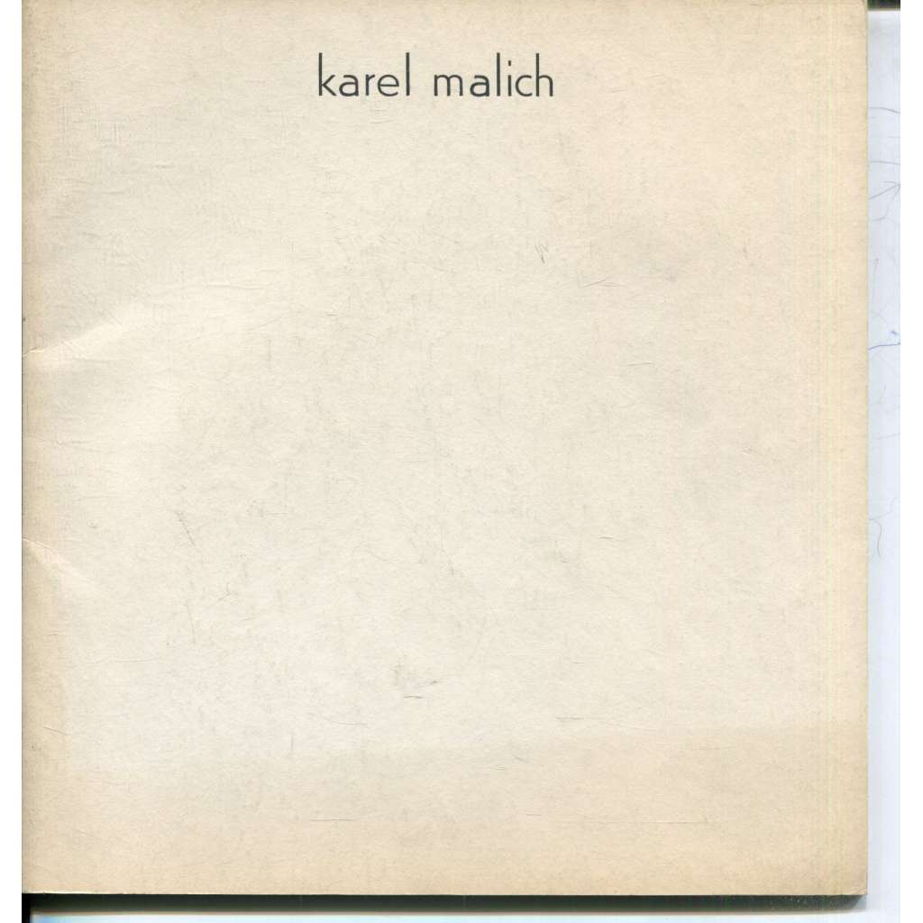 Karel Malich - obrazy, kresby, sochy, grafika