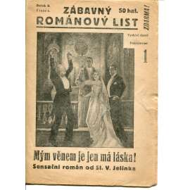 Zábavný Románový list, ročník II., číslo 1/1932
