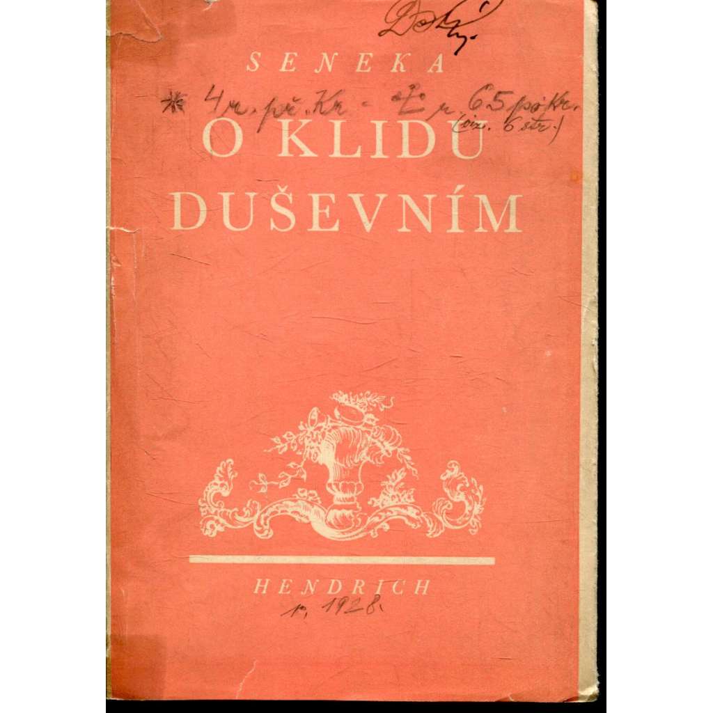 O klidu duševním a jiné rozpravy O klidu duševním a jiné rozpravy