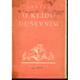 O klidu duševním a jiné rozpravy
