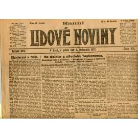 Lidové noviny 2.11.1917 (staré noviny)