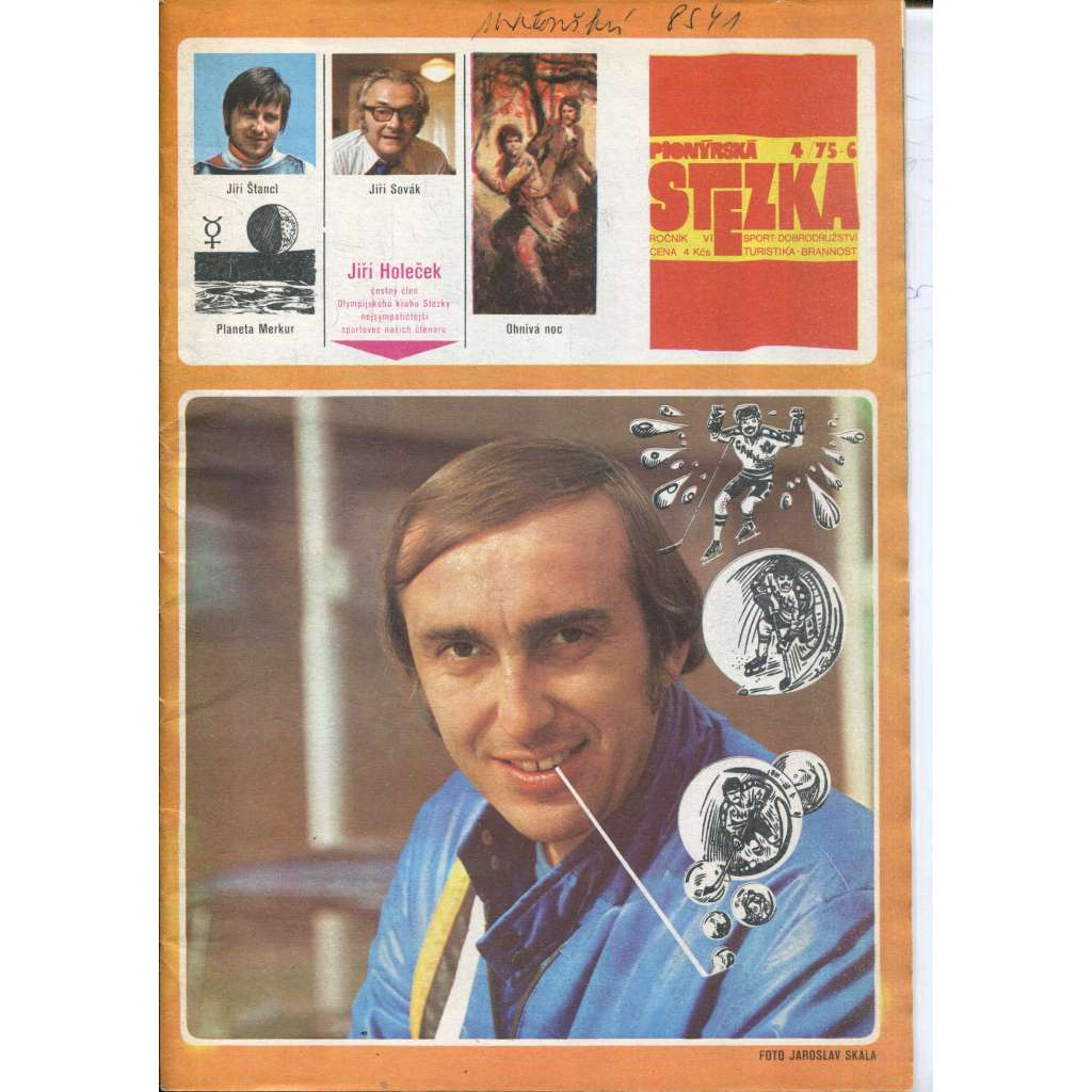 Pionýrská stezka, ročník VI., číslo 4/1975-1976 (časopis) - Měsíčník pro sport, turistiku, brannost a dobrodružství