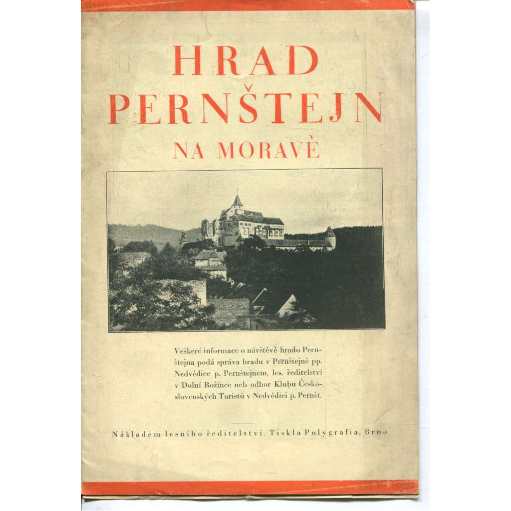 Hrad Pernštejn na Moravě