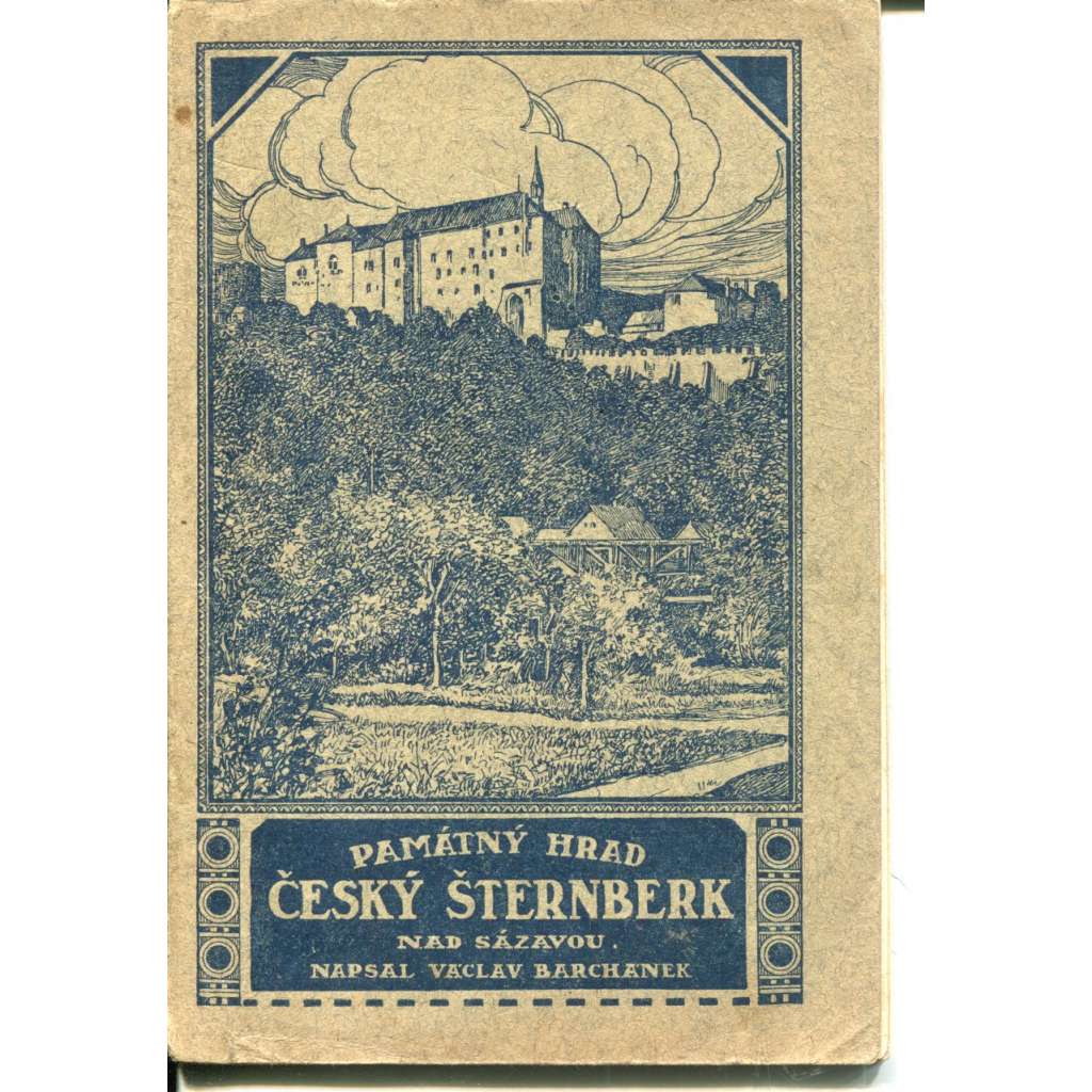 Památný hrad Český Šternberk nad Sázavou