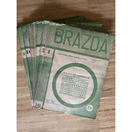 Brázda, ročník XVII., čísla 1-20/1936. Agrární čtrnáctideník (konvolut časopisů)