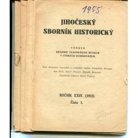 Jihočeský sborník historický, ročník XXIV., čísla 1-4/1955