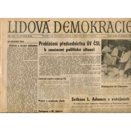 Lidová demokracie (22.11.1989) - staré noviny
