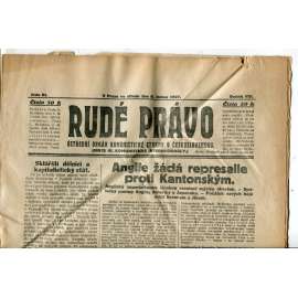 Rudé právo 6.4.1927 (staré noviny, 1. republika) Rudé právo 6.4.1927 (staré noviny, 1. republika)