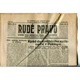 Rudé právo 7.4.1927 (staré noviny, 1. republika)