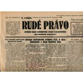 Rudé právo 12.7.1928 (staré noviny, 1. republika) Rudé právo 12.7.1928 (staré noviny, 1. republika)