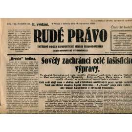 Rudé právo 14.7.1928 (staré noviny, 1. republika)