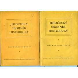 Jihočeský sborník historický, ročník XXIX./1960 (2 svazky)
