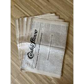 České slovo, ročník 7, čísla 2-5, 7,8 a 11/1961 (Exil, Mnichov, noviny)