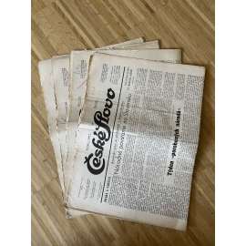České slovo, ročník 5, čísla 8-11/1959 (Exil, Mnichov, noviny)