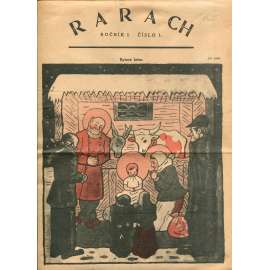 Rarach, ročník. I., číslo 1. (Josef Lada, časopis)