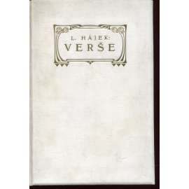 Verše (podpis Ladislav Hájek)