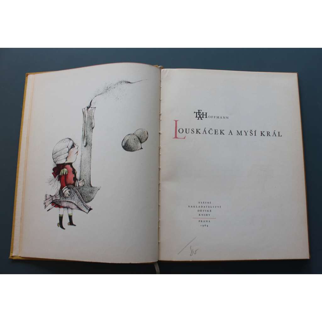 Louskáček a Myší král (pohádka, romantismus; ilustrace Dagmar Berková)