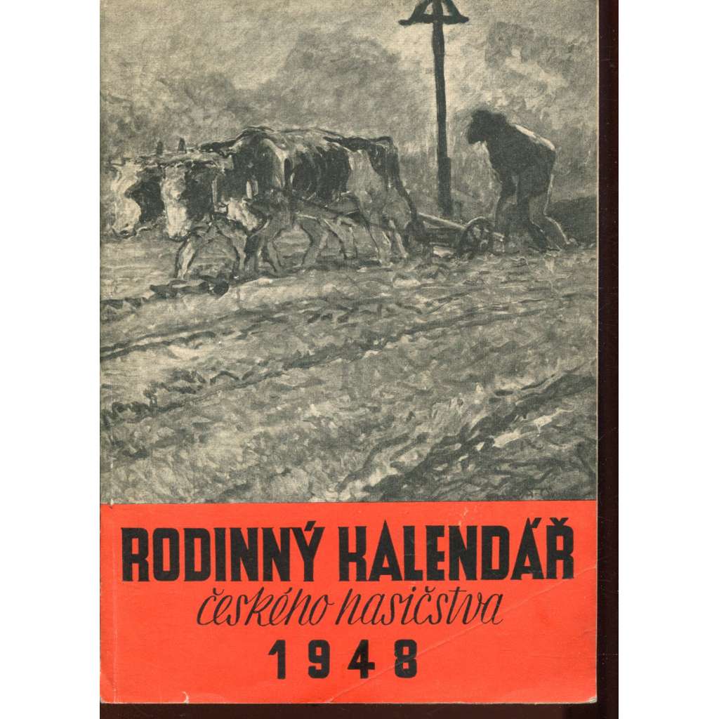 Rodinný kalendář českého hasičstva 1948 (hasiči, požárníci)