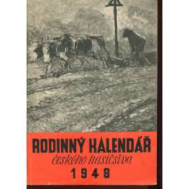 Rodinný kalendář českého hasičstva 1948 (hasiči, požárníci)