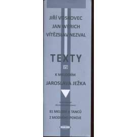 Texty k melodiím Jaroslava Ježka - 81 melodií a tanců z modrého pokoje (Jaroslav Ježek)
