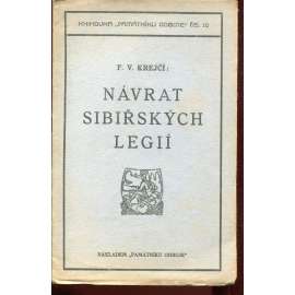 Návrat sibiřských legií (legie, Sibiř)