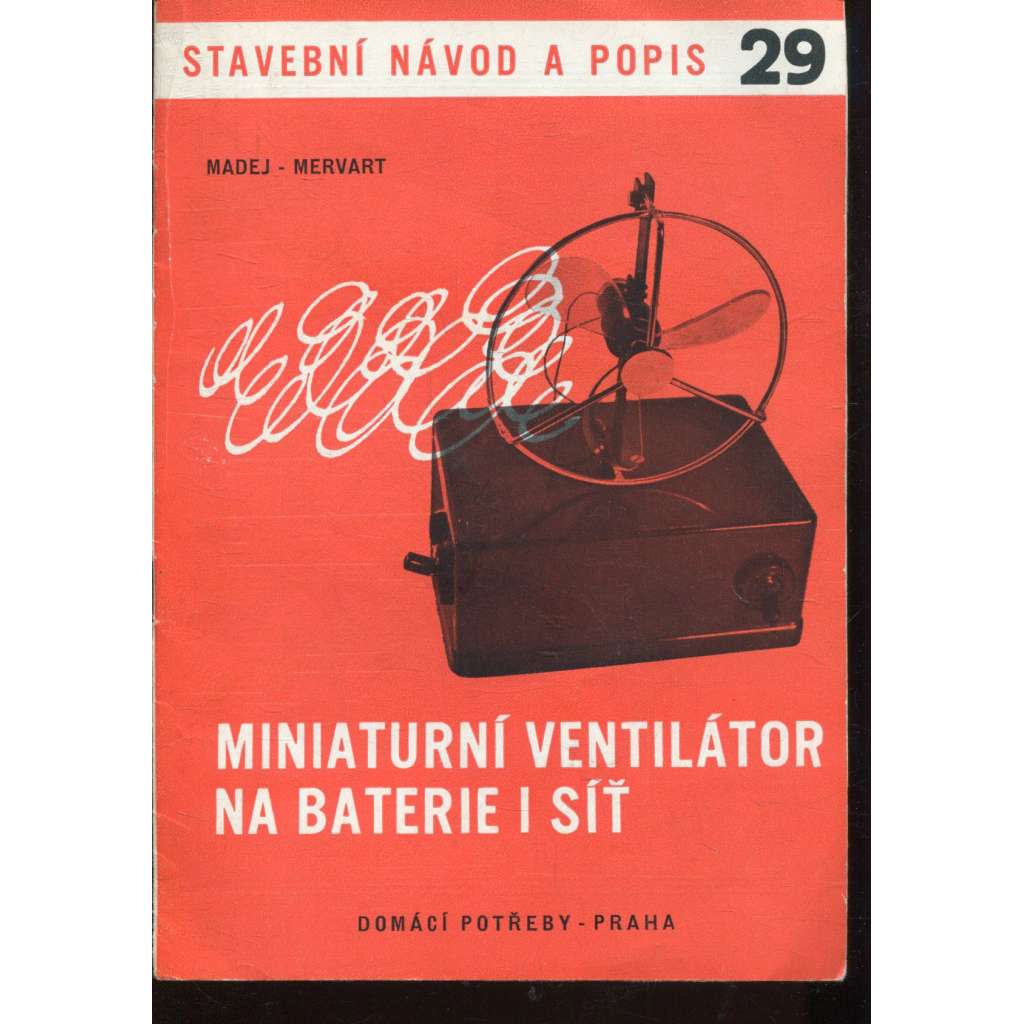 Miniaturní ventilátor na baterie i síť