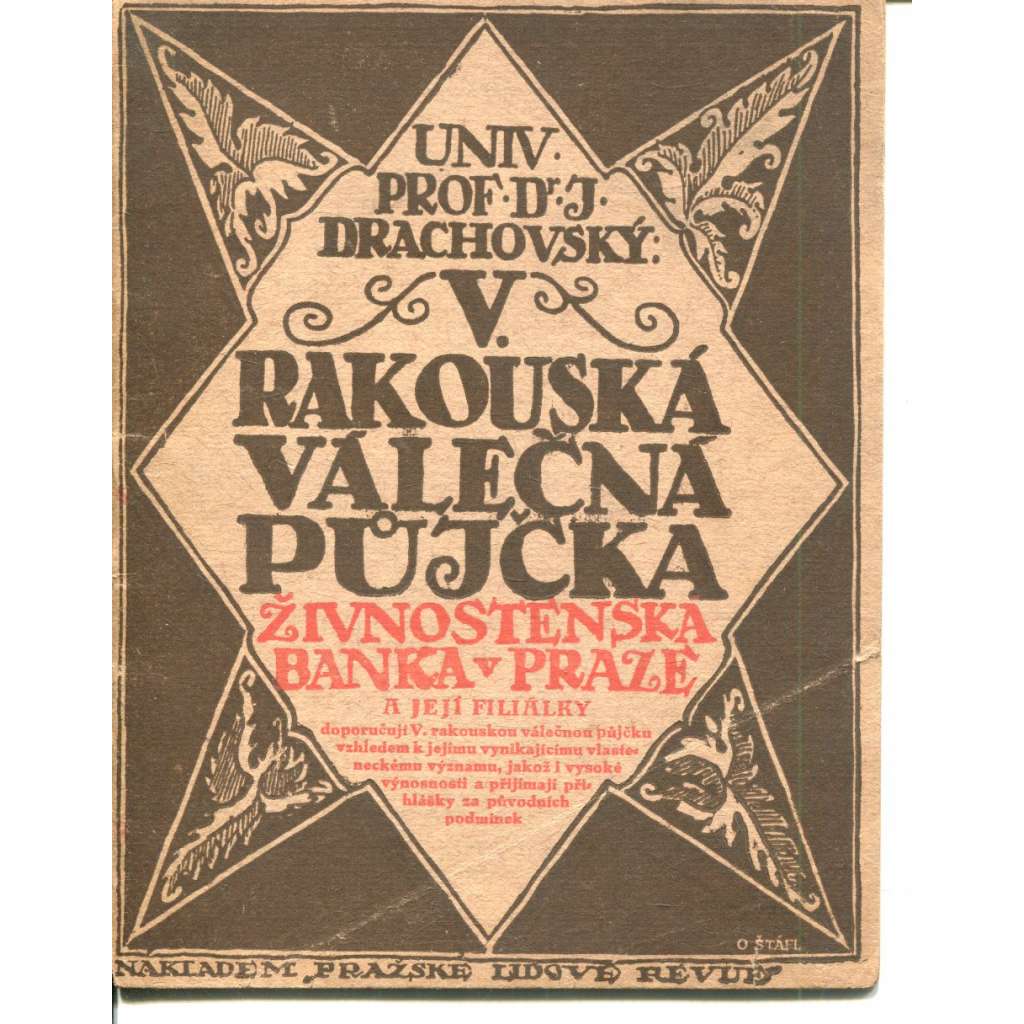 V. Rakouská válečná půjčka (Živnostenská banka v Praze)