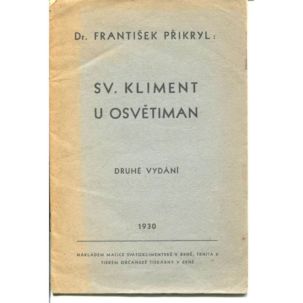 Sv. Kliment u Osvětiman (Osvětimany)