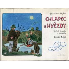 Chlapec a hvězdy (ilustrace Josef Lada)
