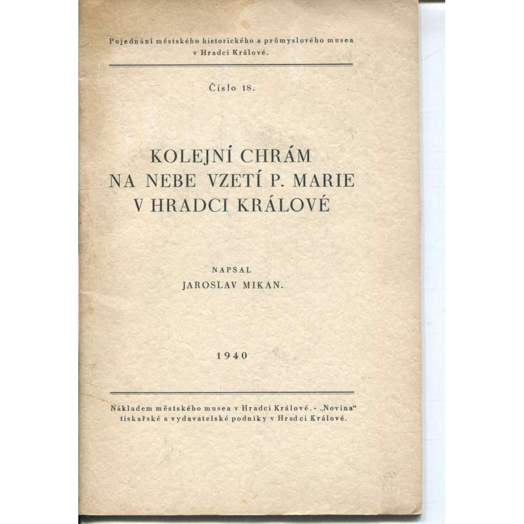 Kolejní chrám Na nebe vzetí P. Marie v Hradci Králové (Hradec Králové) - Kostel Nanebevzetí Panny Marie