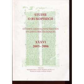 Studie o rukopisech XXXVI./2005-2006 (sborník)