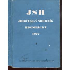 Jihočeský sborník historický, ročník XLI, čísla 1-4/1972 (4 svazky)