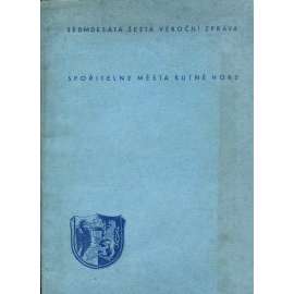 Sedmdesátá šestá výroční zpráva Spořitelny města Kutné Hory za rok 1936 (Spořitelna, Kutná Hora)