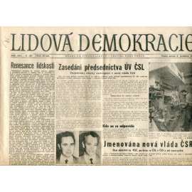 Lidová demokracie (6.12.1989) - staré noviny