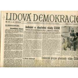 Lidová demokracie (7.12.1989) - staré noviny