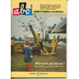 Časopis ABC, číslo 9. ročník 25/1981 [Jedno číslo časopisu. Obsahuje všechny vystřihovací modely na polokartonu - déčka]