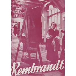 Rembrandt. Bio-program v obrazech. Filmový prospekt z kina. (režie A. Korda, hrají Ch. Laughton, G. Lawrence)