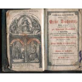 CITHARA SANCTORUM - Písně duchovní (1858) / Phiala Sanctorum - Modlitby nábožné (1858) [evangelický kancionál, užívaný v Uhrách - na Slovensku]