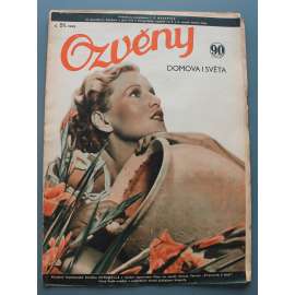 Ozvěny domova a světa 1935, č. 51 (časopis, společnost, první republika, mj. T. G. Masaryk - abdikace, N. Melniková-Papoušková - České dřevěné hračky; Naši závodníci trenují na Olympiadu, Móda. Co nadělí Ježíšek?, Laufrův sportovní rozhlásek)