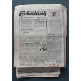 Nezávislý týdeník Čechoslovák 1961-1967 (časopis, politika, exil, mj. Kennedy nezapoměl, Tomáš Baťa; Zloději, dobrodruzi a karieristé; Svobodná Evropa na pranýři, Novotný je vyřízen!!, Rehabilitace?)