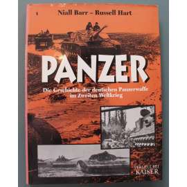 Panzer. Die Geschichte der deutschen Panzerwaffe in Zweiten Weltkrieg (Panzery. Historie německých tankových vojsk za druhé světové války, tanky, Německo, fotografie, Francie, Afrikakorps, Rusko)