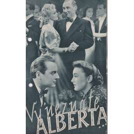 Vy neznáte Alberta? Bio-program v obrazech. Filmový prospekt z kina. (režie Č. Šlégl , hrají J. Kohout, B. Tolarová)